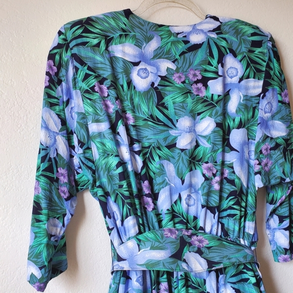 Vintage Tropical Dress - Picture 6 of 10